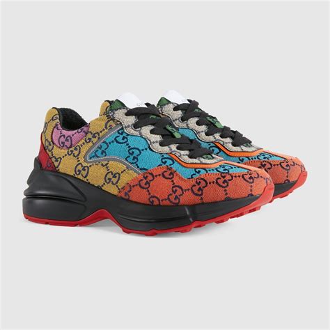 gucci multicolor shoes|authentic women gucci shoes new.